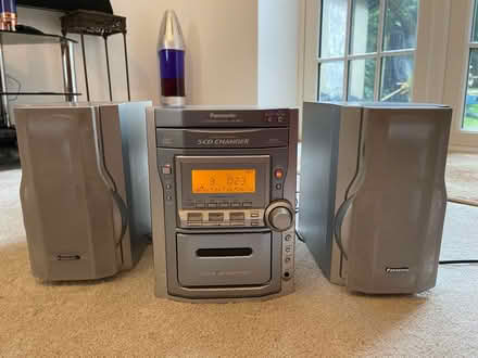 Photo of free Panasonic 5 CD multiplayer, cassette deck and speakers (Stalmine FY6) #1