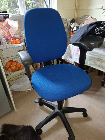 Photo of free Adjustable Office chair .. St Nicholas area (St Nicholas SG1) #1