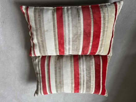 Photo of free 2 Laura Ashley striped cushions (Lower Weston) #1