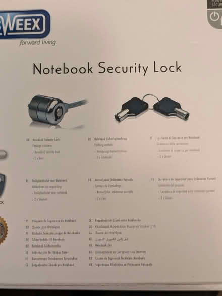 Photo of free Security Lock For Notebook (Harpur Hill SK17) #2