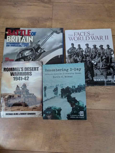 Photo of free Hard back war books (Shippon OX13) #1