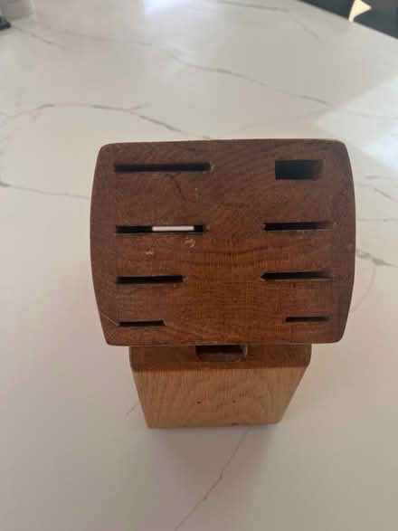 Photo of free Wooden knife block (Summertown OX2) #2