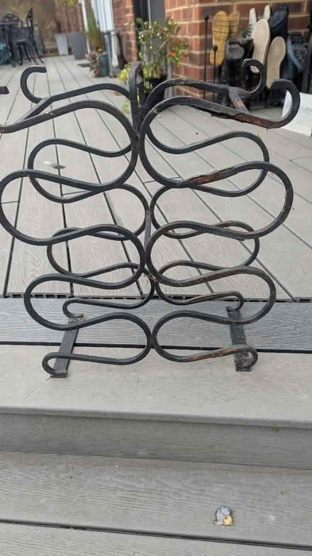 Photo of free Metal.wine Rack (RG24 Old Basing) #1
