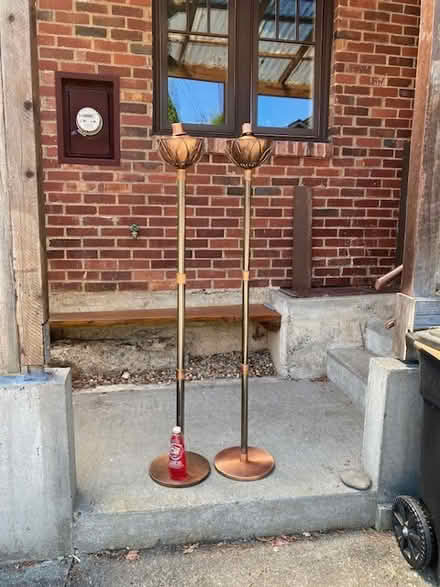 Photo of free Outdoor Torch Lamps (Ravenna/Maple Leaf) #1