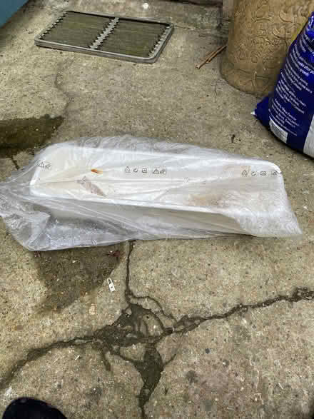 Photo of free White plastic flower trough (Hastings TN35) #2