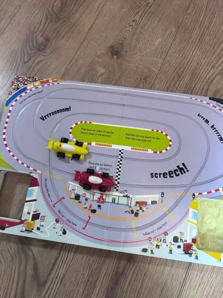 Photo of free Usborne Wind-up Racing Car book (Carnforth LA5) #3