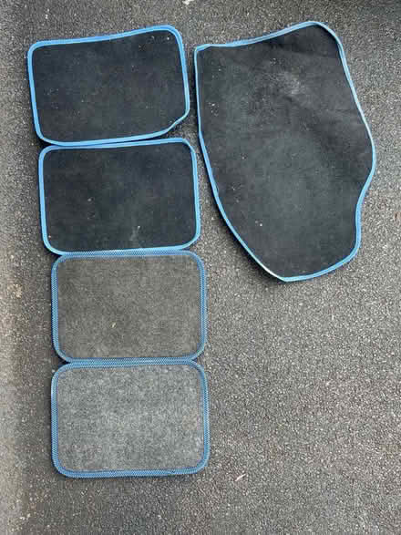 Photo of free Car mats - blue trim (CV10 Galley Common) #1