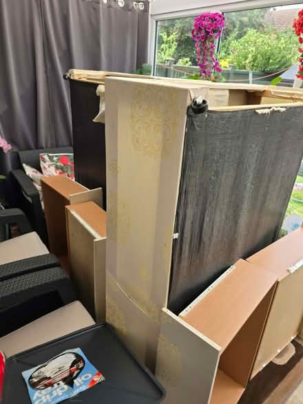 Photo of free King Size Bed Base With 4 Solid Drawers (CT21) #2