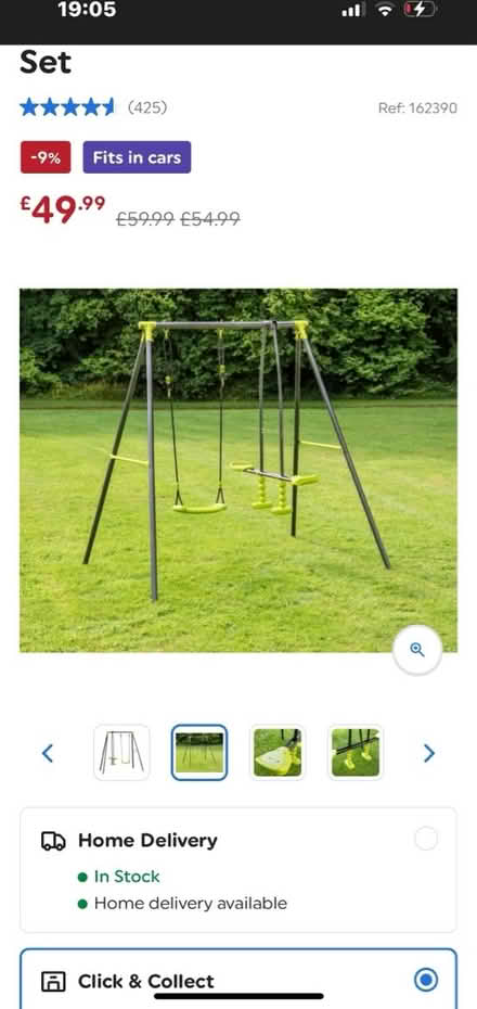 Photo of Swing & see saw set (GL54) #1