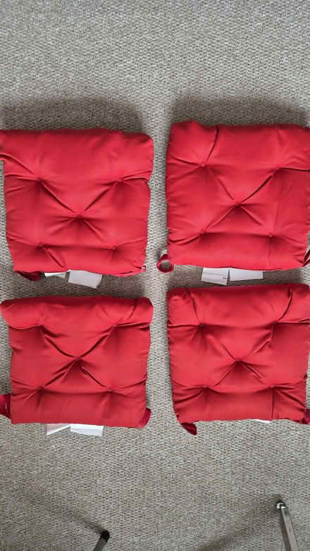 Photo of free New, comfy IKEA seat pads. (Figge's Marsh CR4) #1
