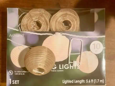 Photo of free 36 Natural globes for String Lights (Wilmette, Illinois) #1