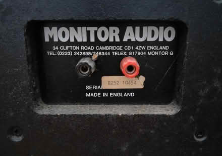 Photo of free Monitor (that's the brand - pre-pc era 🤣) speakers (Penwortham PR1) #2