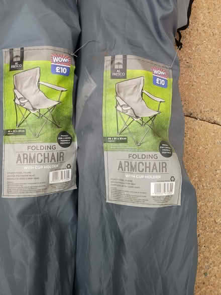 Photo of free 2 camping chairs clean and working (Bridge of Allan FK9) #1