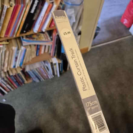 Photo of free Plastic curtain track 175cm (ME15 Wheatsheaf Close) #1