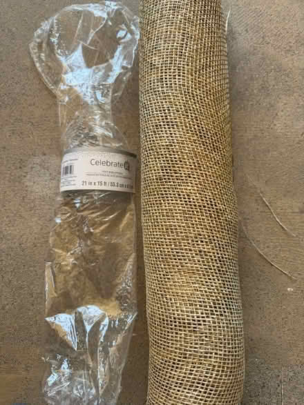 Photo of free Poly burlap mesh (North Highlands) #1