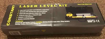 Photo of free Laser Level Kit (North Kelvinside G20) #1