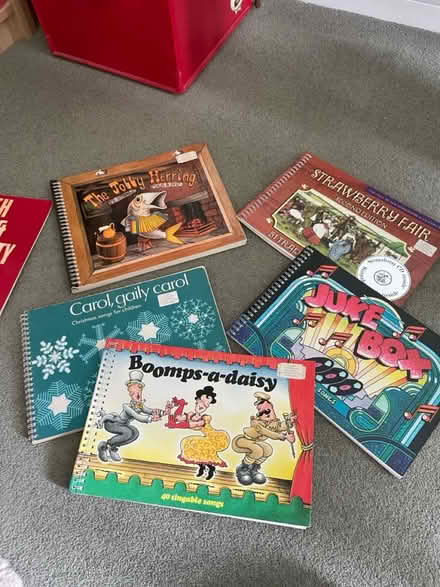 Photo of free piano/guitar/voice music books (Kenilworth) #1