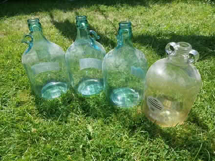Photo of free 4 glass demijohns (Torrisholme LA4) #1