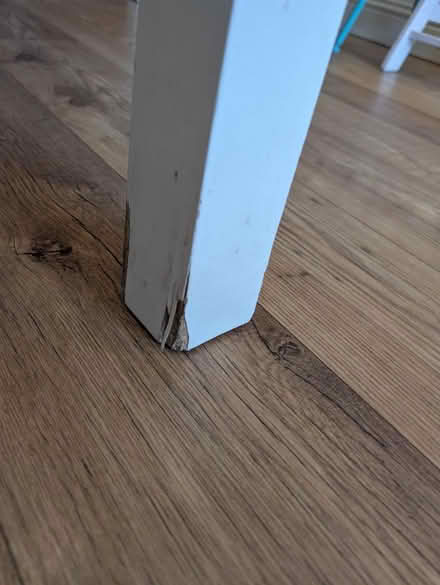 Photo of free White Ikea extendable dining table (Bn3 7ql) #3