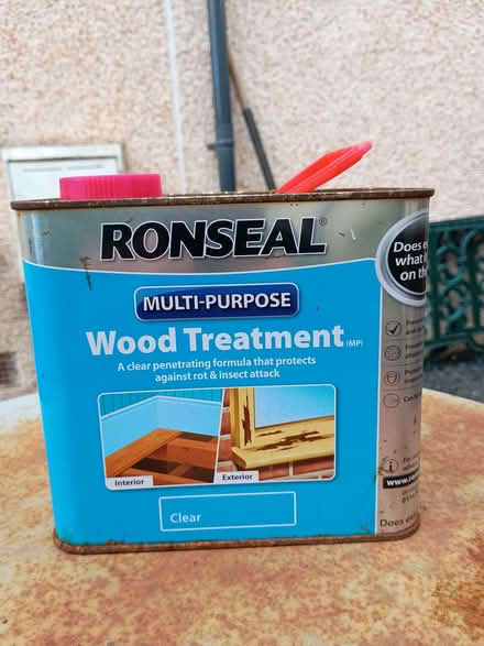 Photo of free Ronseal wood treatment about sixth of a tin (Bridge of Allan FK9) #1