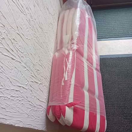 Photo of free 4 Seat pads for garden chairs (Greenlands, Redditch B98 7) #1