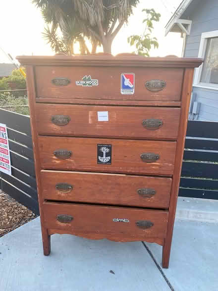 Photo of free wooden dresser (East Richmond Heights) #1