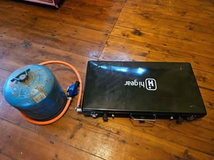 Photo of free Gas camping stove and gas bottle (Bloxham OX15) #3