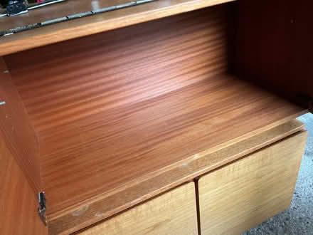 Photo of free Two Tapley teak wall units, one shelf in each (Gamlingay SG19) #3