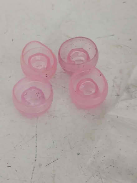 Photo of free Pink earbuds for headphones - new (Hornchurch RM12) #1