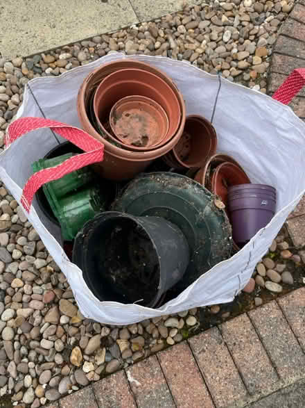 Photo of free Plastic pots for garden (HD3 Huddersfield) #1
