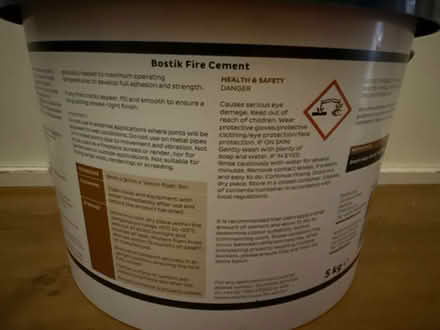 Photo of free Bostik Fire Cement (Windsor SL4) #2