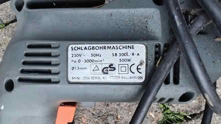 Photo of free Corded drill (Barnacle CV7) #3