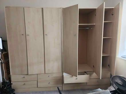 Photo of free 3 door wardrobe (2) (TW11 8UE) #1