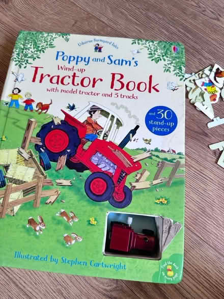 Photo of free Usbourne Wind-up tractor book (Carnforth LA5) #2