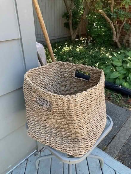 Photo of free Soft-sided Woven Basket (Ravenna/Maple Leaf) #1