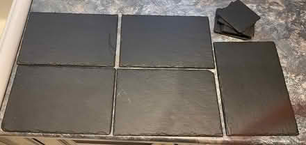 Photo of free Slate place mats and coasters (Sale M33) #1