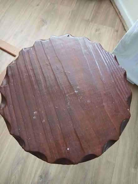 Photo of free Small pedestal table for upcycling (Copthorne SY3) #2