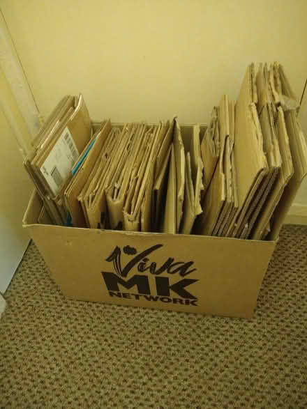 Photo of free Flat packed cardboard (Parson Cross S5) #1
