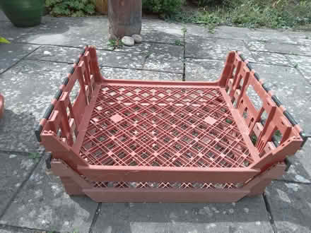 Photo of free 2 x bread crates, stackable (Kingswood BS15) #1