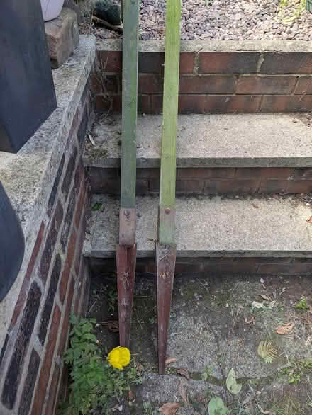 Photo of free Fence/trellis post spikes (Meanwood, LS7) #1