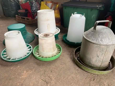 Photo of free Various chicken feeders and water feeders (Cornwall AONB TR19) #1