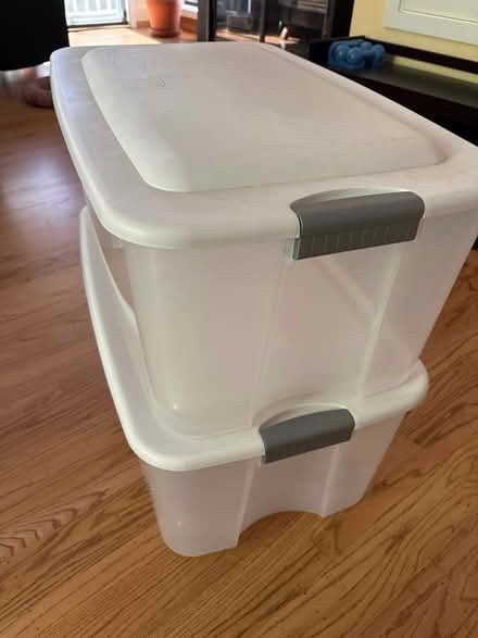Photo of free 2 Stackable Bins (Highland Ave, RWC) #3