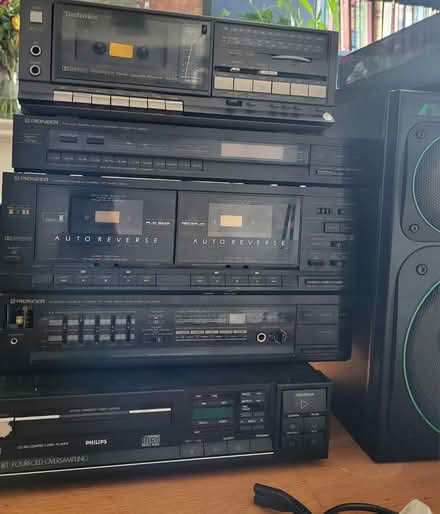 Photo of free Vintage hifi system - not working (B16 Edgbaston Birmingham) #2