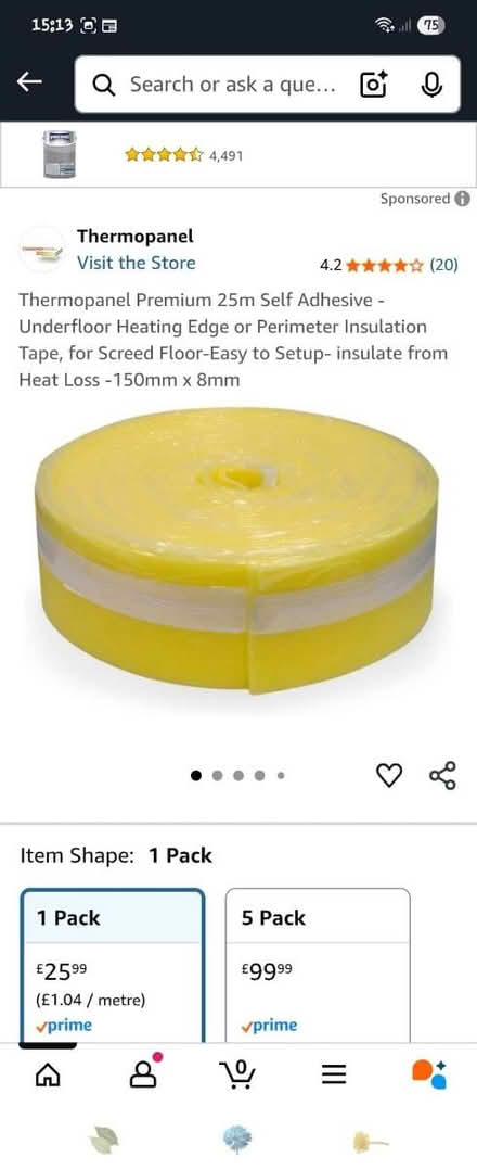 Photo of free UFH edging and conduit (Holsworthy) #3