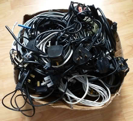Photo of free Collection of Mains leads (Hayes, Bromley BR2) #1