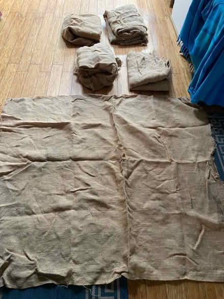 Photo of free Pieces of hessian (St Just TR19) #1