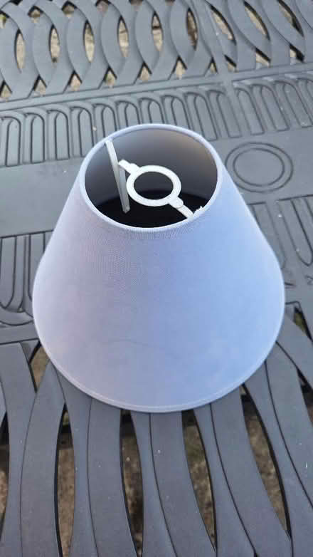 Photo of free Blue lampshade (Edington BA13) #1