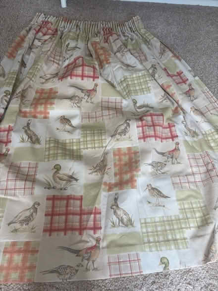 Photo of free Pair of lined curtains (Borrowash DE72) #1