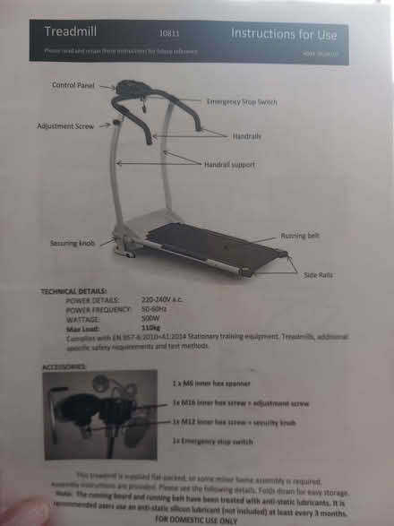 Photo of free Treadmill (Mile Oak BN41) #4