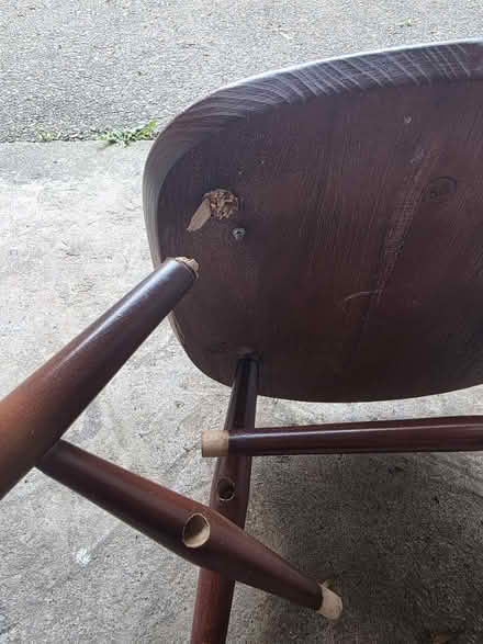 Photo of free Ercol chair (1 broken leg) (Cyncoed, CF23) #3